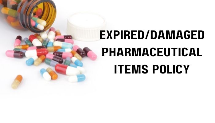 Expired/Damaged Pharmaceutical Items